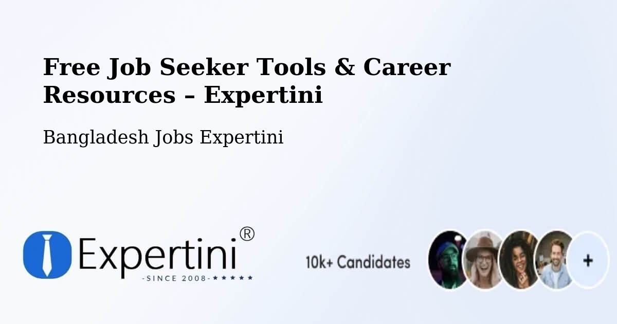 Free Job Seeker Tools & Career Resources – Rāmganj - Rāmganj, Bangladesh Jobs Expertini